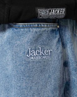 Jacker Pantalons & Shorts | Nostalgia-Baggy Pant-Washed Blue