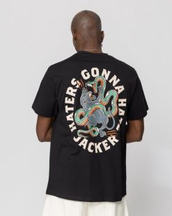 Jacker T-Shirts | Haters-T-Shirt-Black