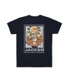 Jacker T-Shirts | Passio Garo T-Shirt-Navy