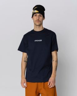 Jacker T-Shirts | Passio Garo T-Shirt-Navy