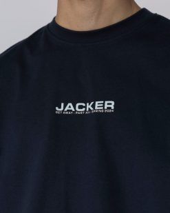 Jacker T-Shirts | Passio Garo T-Shirt-Navy