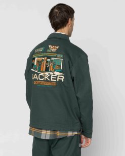 Jacker Vestes | Hustler Service-Jacket-Green