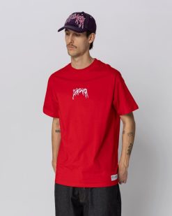 Jacker T-Shirts | Crash T-Shirt-Red