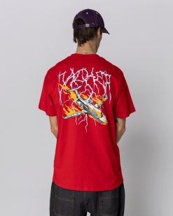 Jacker T-Shirts | Crash T-Shirt-Red