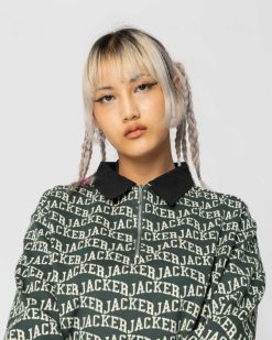 Jacker T-Shirts | Say Less-Polo-Green