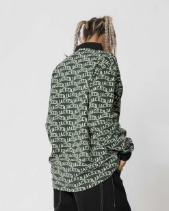 Jacker T-Shirts | Say Less-Polo-Green