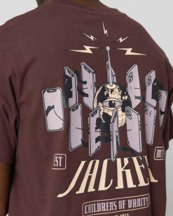 Jacker T-Shirts | Vanity-T-Shirt-Brown