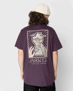 Jacker T-Shirts | Paradise-T-Shirt-Purple