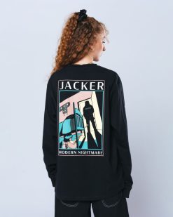 Jacker Long Sleeves | Nightmare-Long Sleeves-Black