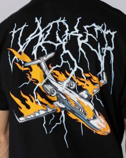 Jacker T-Shirts | Crash T-Shirt-Black