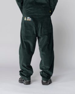 Jacker Pantalons & Shorts | City Tour Extra Baggy Pant Corduroy-Dark Green