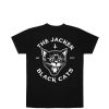 Jacker T-Shirts | Black Cats-T-Shirt-Black