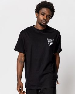 Jacker T-Shirts | Black Cats-T-Shirt-Black