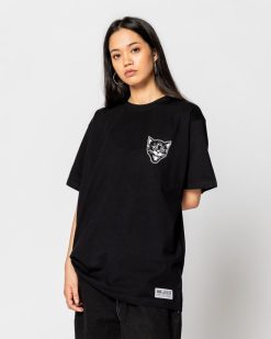 Jacker T-Shirts | Black Cats-T-Shirt-Black