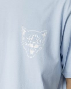 Jacker T-Shirts | Black Cats T-Shirt-Baby Blue