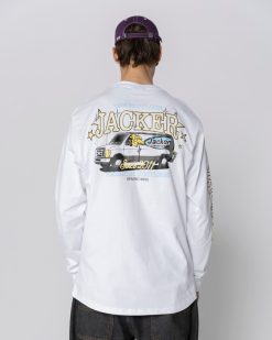 Jacker Long Sleeves | Cleaner Long Sleeves-White