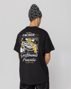 Jacker T-Shirts | Junk Food-T-Shirt-Black