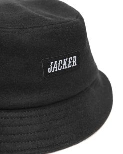 Jacker Headwear | Team Logo-Bucket-Black