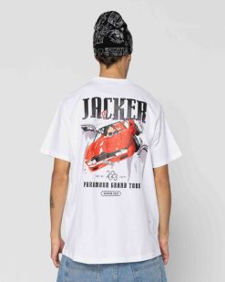 Jacker T-Shirts | Grand Tour-T-Shirt-White