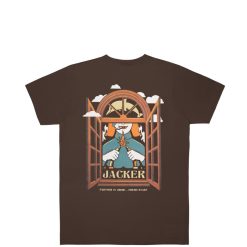 Jacker T-Shirts | Fresh Start-T-Shirt-Brown