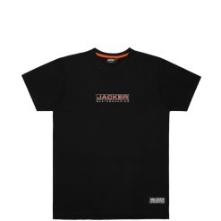 Jacker T-Shirts | Euroskate Logo-T-Shirt-Black