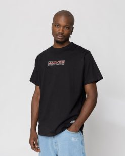 Jacker T-Shirts | Euroskate Logo-T-Shirt-Black