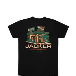 Jacker T-Shirts | Hustler Service-T-Shirt-Black