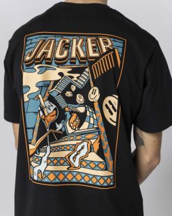 Jacker T-Shirts | Therapy T-Shirt-Black