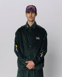 Jacker Chemises | City Tour Corduroy Shirt-Dark Green