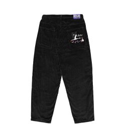 Jacker Pantalons & Shorts | Stork Corduroy-Baggy Pant-Black