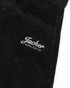 Jacker Pantalons & Shorts | Stork Corduroy-Baggy Pant-Black