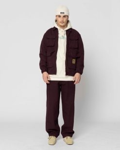 Jacker Pantalons & Shorts | Hustlers Dyed Chino-Pant-Purple