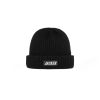 Jacker Headwear | Team Logo-Short Beanie-Black