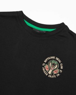 Jacker T-Shirts | Social Club-T-Shirt-Black