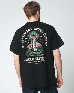 Jacker T-Shirts | Social Club-T-Shirt-Black