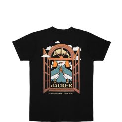 Jacker T-Shirts | Fresh Start-T-Shirt-Black