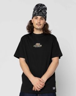 Jacker T-Shirts | Fresh Start-T-Shirt-Black