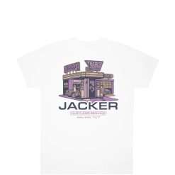 Jacker T-Shirts | Hustler Service-T-Shirt-White