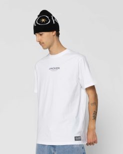 Jacker T-Shirts | Hustler Service-T-Shirt-White