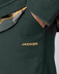 Jacker Pantalons & Shorts | Hustler Service Chino-Pant-Green