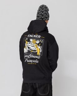 Jacker Sweats | Junk Food-Hoodie-Black