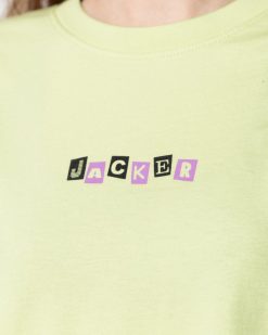 Jacker T-Shirts | Spiral Game-T-Shirt-Lemon Green