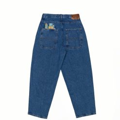 Jacker Pantalons & Shorts | City Tour Denim Baggy Pant-Blue