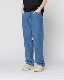 Jacker Pantalons & Shorts | City Tour Denim Baggy Pant-Blue