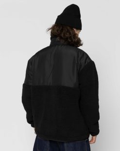 Jacker Vestes | Hustlers-Jacket Sherpa-Black