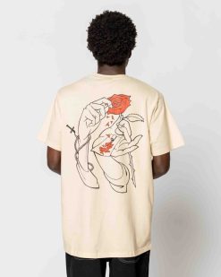 Jacker T-Shirts | Holy Roses-T-Shirt-Beige