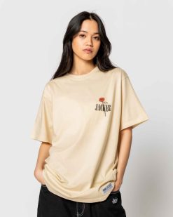 Jacker T-Shirts | Holy Roses-T-Shirt-Beige