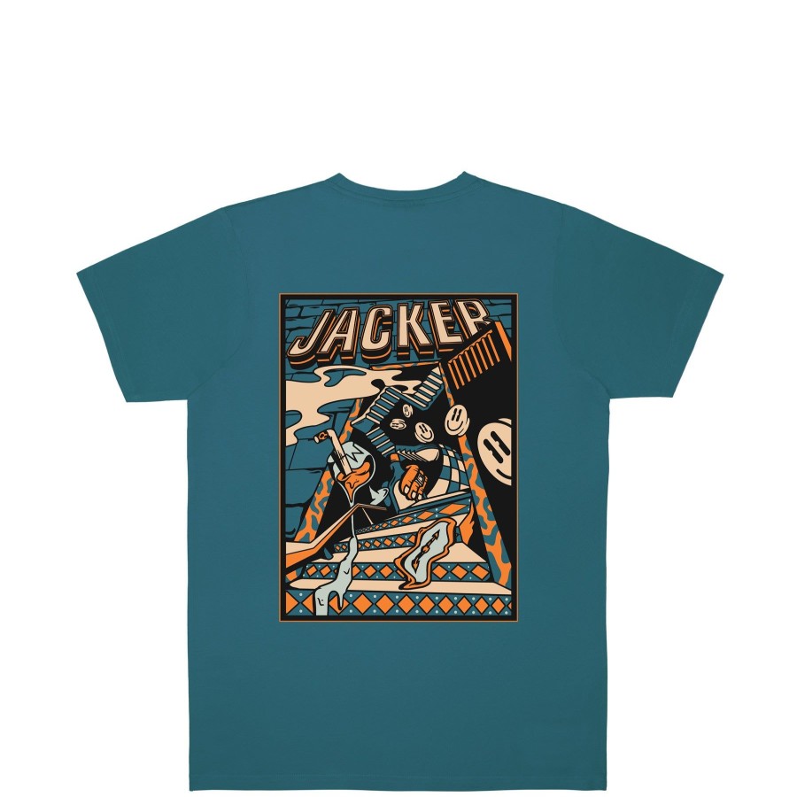 Jacker T-Shirts | Therapy T-Shirt-Blue