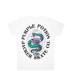 Jacker T-Shirts | Purple Potion-T-Shirt-White