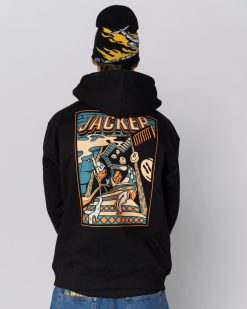 Jacker Sweats | Therapy Hoodie-Black